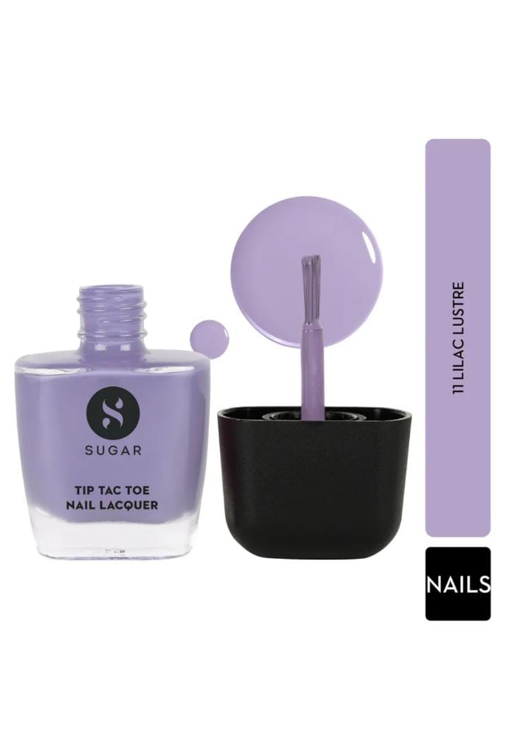 Sugar Tip Tac Toe Nail Lacquer Matte 11 Lilac Lustre